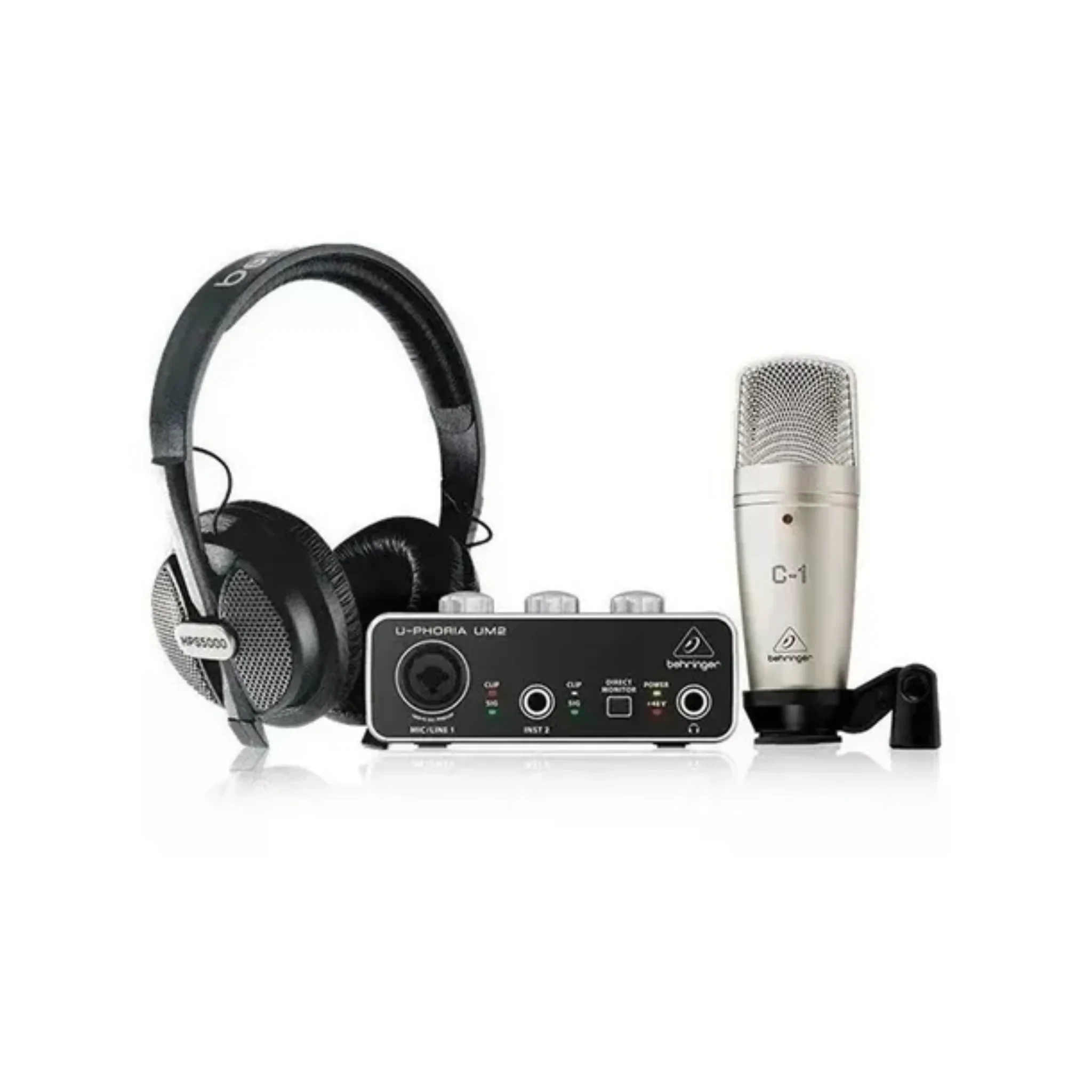 Behringer U-Phoria Studio Kit de Grabación Profesional