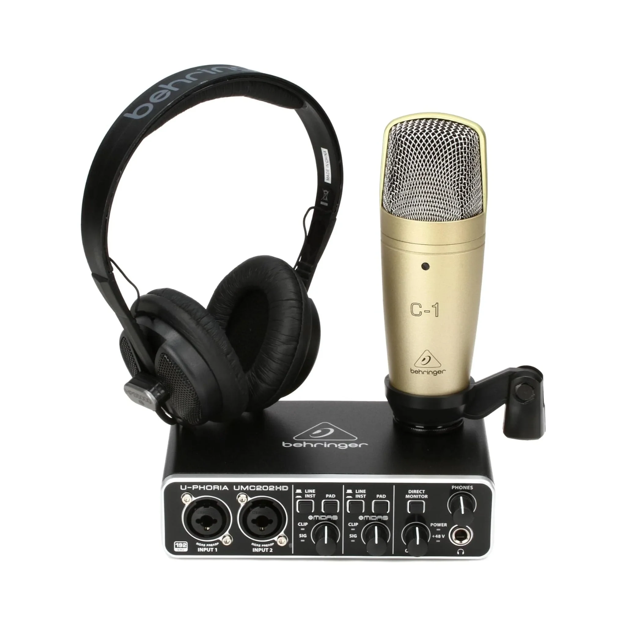 Behringer U-Phoria Studio Kit de Grabación Profesional - Imagen 4