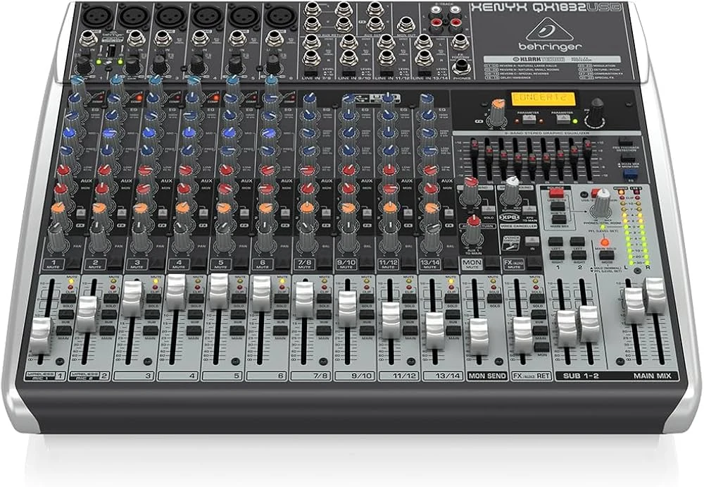 Mezcladora Behringer XENYX QX1832 USB