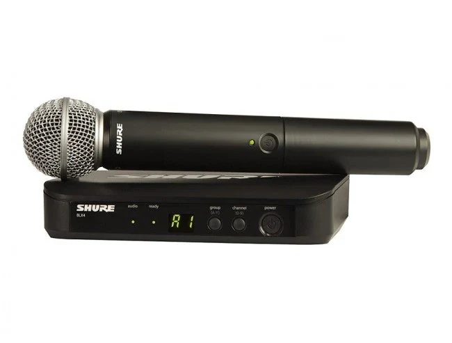 Sistema Inalámbrico Vocal Shure BLX24/SM58
