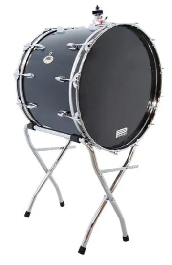 Bombo Power Beat R4V3NDRVMZ 20" x 16" Negro con Soporte para Platillo y Baquetón