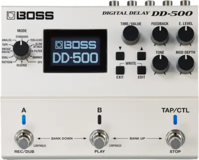 Pedal de Delay Digital BOSS DD500