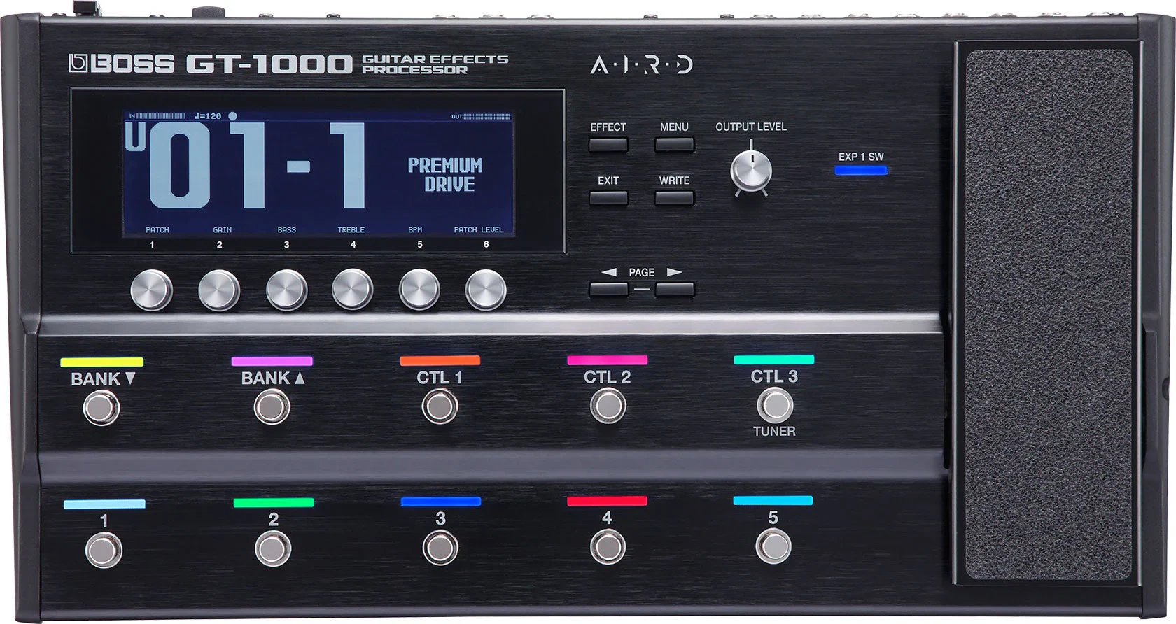 Procesador de Efectos BOSS GT1000 para Guitarra