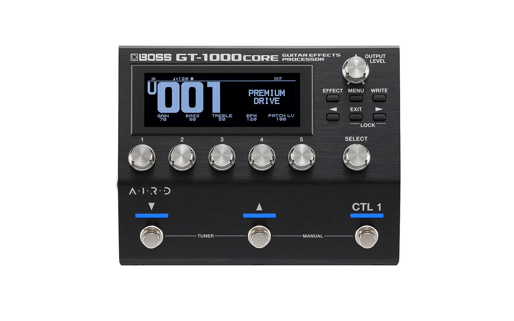 Procesador de Efectos BOSS GT1000CORE para Guitarra y Bajo