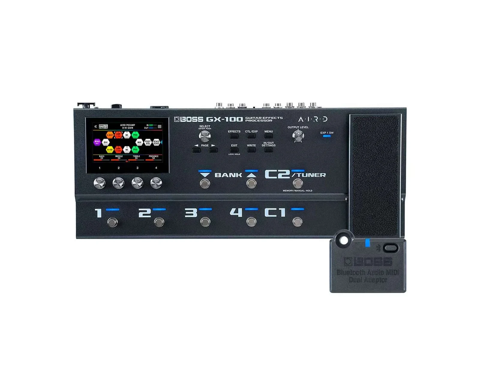 Procesador BOSS GX-100BT con Bluetooth