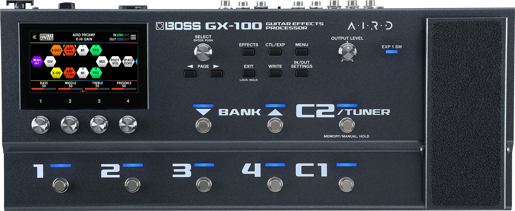 Procesador de Efectos para Guitarra BOSS GX100