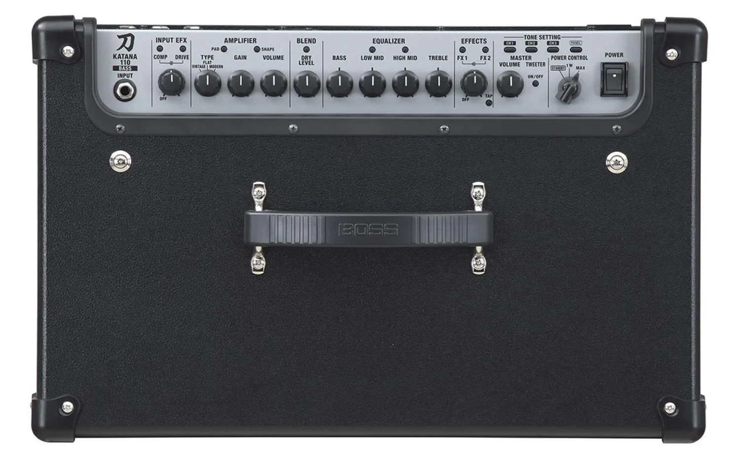 Amplificador Boss Katana 110B para Bajo Eléctrico 60W con Woofer de 10 Pulgadas - Imagen 6