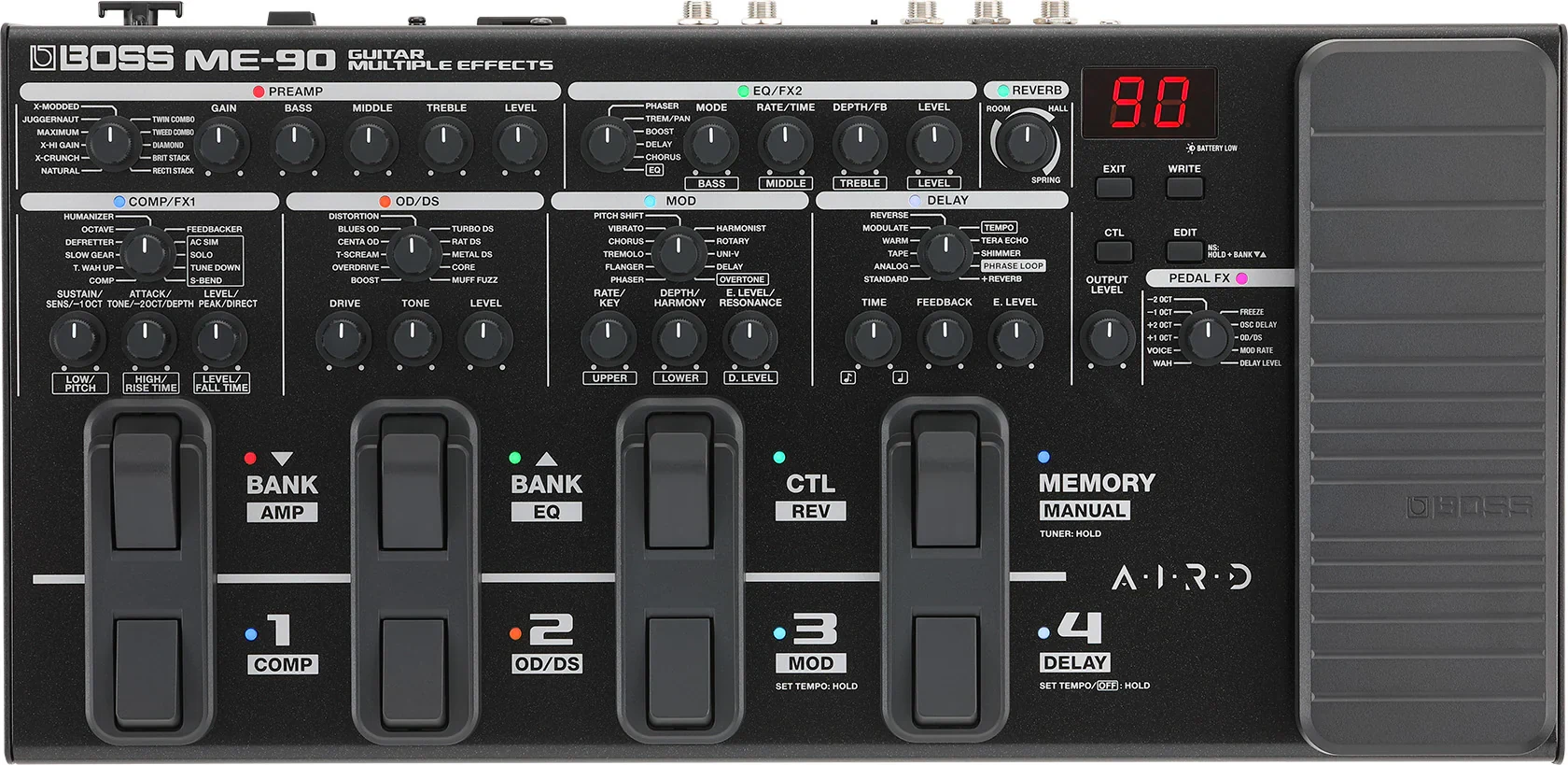 BOSS ME-90 - Pedalera Multiefectos