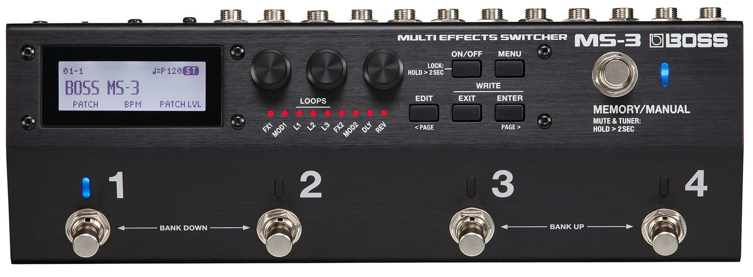 Conmutador Multi Efectos BOSS MS3