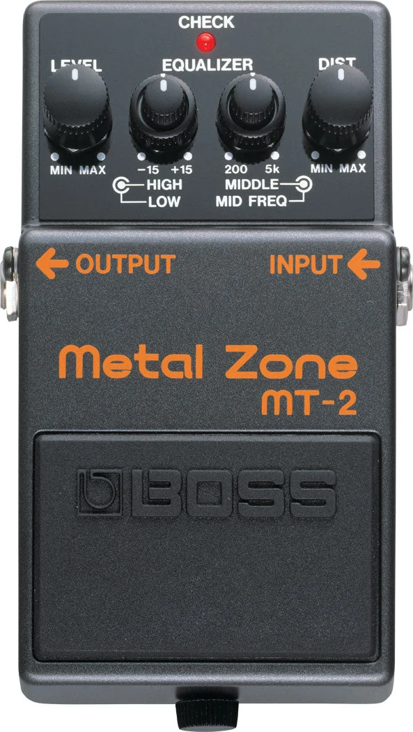 Pedal de Distorsión BOSS MT-2 Metal Zone - Imagen 9