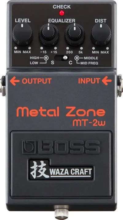 Pedal BOSS MT2W Metal Zone Waza