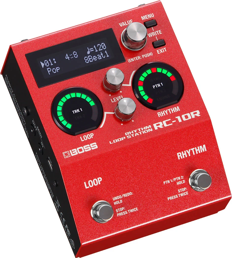 Pedal BOSS RC10R Loop Station Rítmico