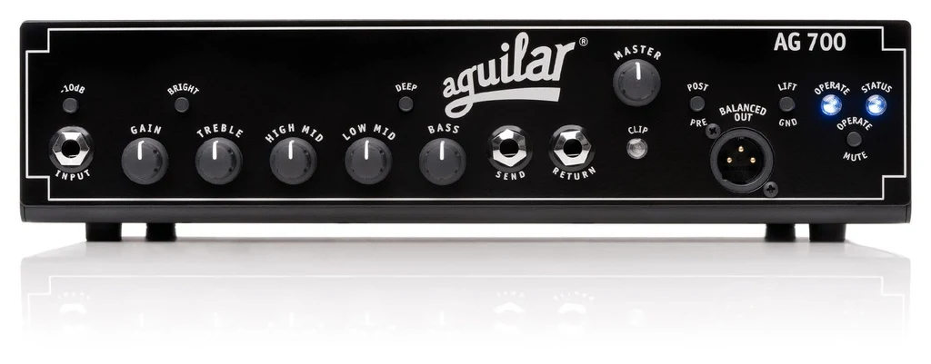 Cabezal Aguilar Amplificador Para Bajo 700W AG 700