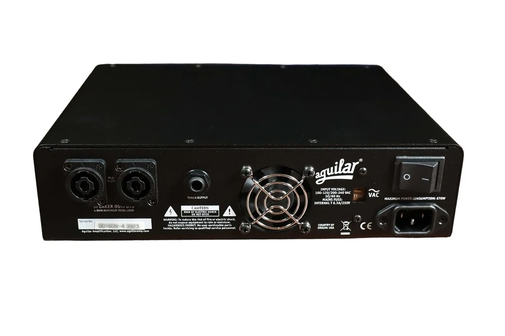 Cabezal Amplificador para Bajo Aguilar Tone Hammer 350 - Imagen 2