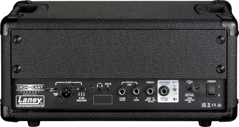 Cabezal Laney Ironheart Foundry 2x60W IRF-DUALTOP - Imagen 3