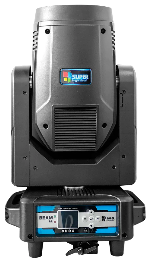 Cabezas Beam 8R con aro LED 250W y estuche - Imagen 6