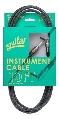 Cable Aguilar para instrumento de 3 metros con conectores Plug/Plug L