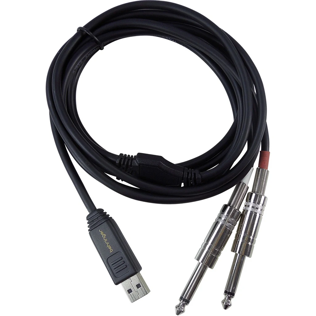 Cable Behringer Interfaz USB-2 Plug Línea 2 USB