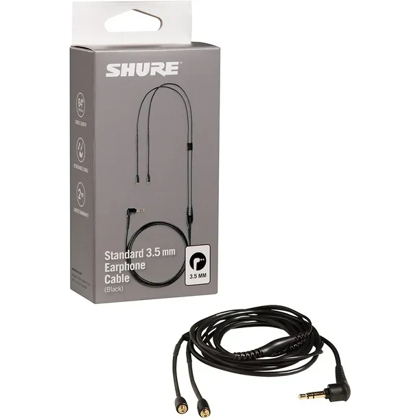 Cable de Repuesto para Audífonos SE Series Shure EAC64BK - Imagen 2