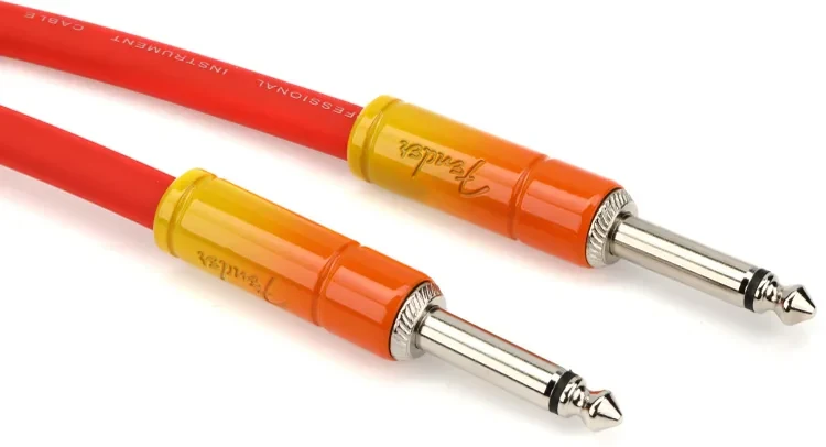Cable Fender Ombré Series – 10 pies (Tequila Sunrise, 0990810200) - Imagen 4