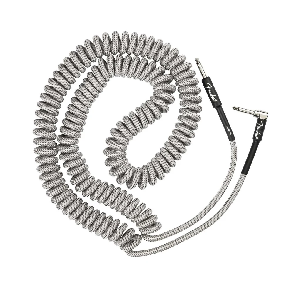 CABLE FENDER PRO SERIES 30 PIES WHITE TWEED 0990823023 - Imagen 2