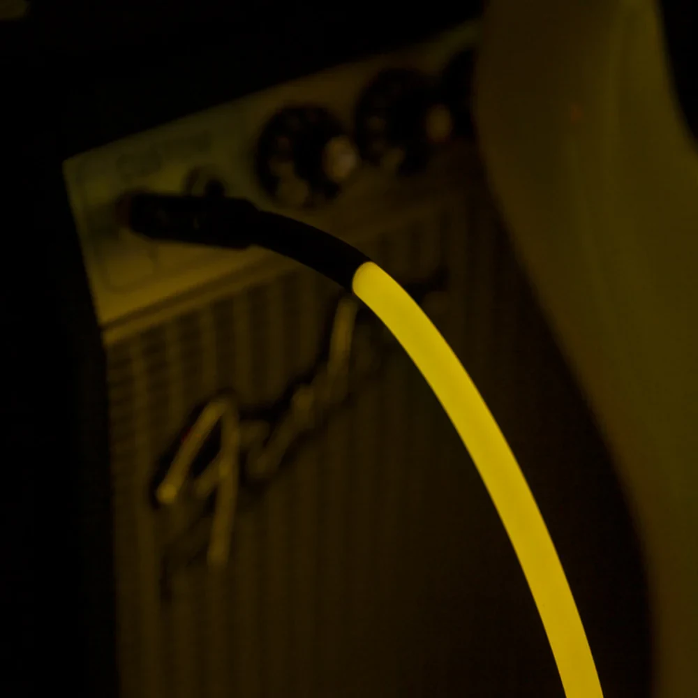 Cable Fender Profesional de 3 Metros Naranja Fosforescente - Imagen 4