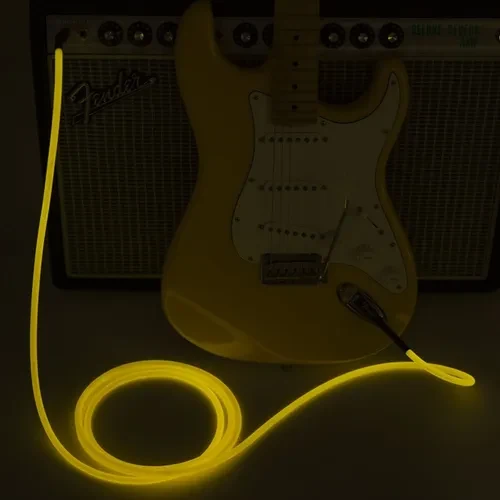 Cable Fender Profesional de 3 Metros Naranja Fosforescente - Imagen 5
