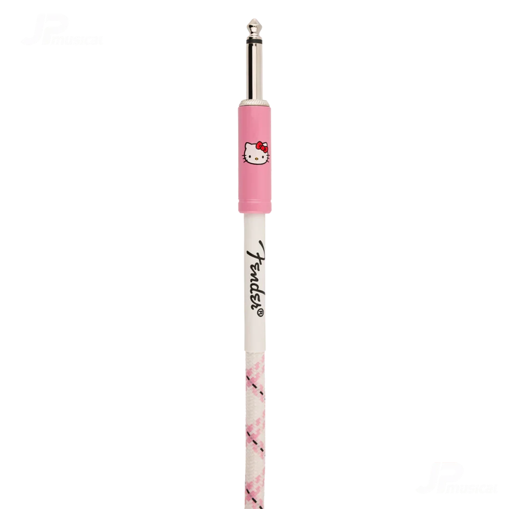Cable Fender Hello Kitty Rosa/Blanco 3m - Imagen 3