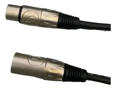 Cable de Micrófono de Baja Impedancia XLR-XLR 3m Moon