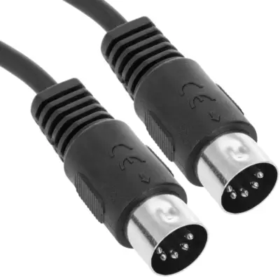 Cable MIDI 5 Pines de 1 Metro Vantage