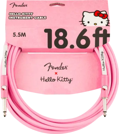 Cable Fender x Hello Kitty Rosa, 18,6"
