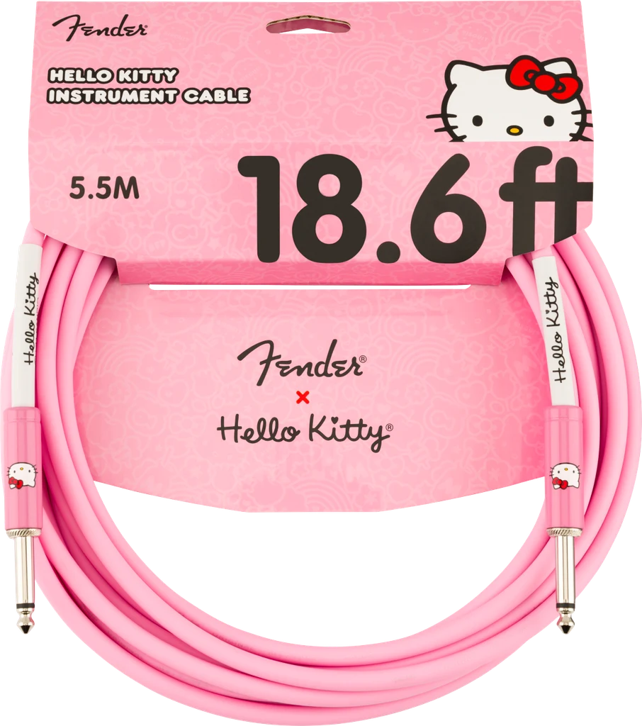 Cable Fender x Hello Kitty Rosa, 18,6"
