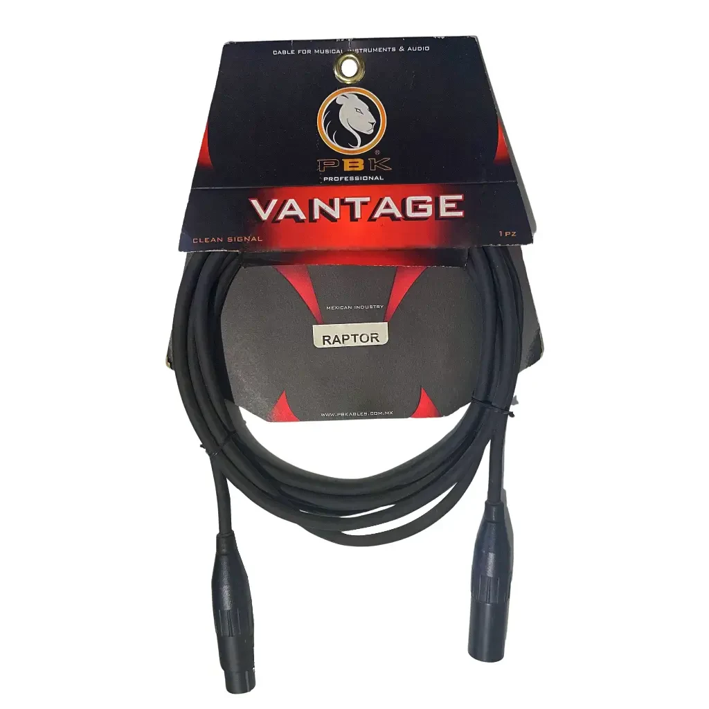 Cable DMX 4x24 Baja Impedancia 10 Metros Vantage