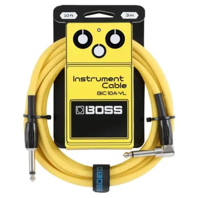 Cable Roland para instrumento color amarillo