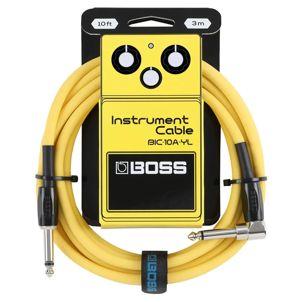 Cable Roland para instrumento color amarillo