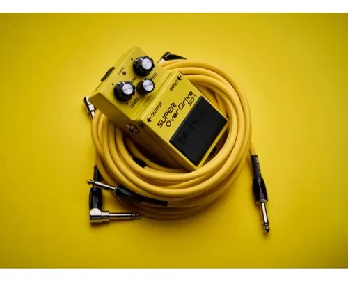 Cable Roland para instrumento color amarillo - Imagen 3