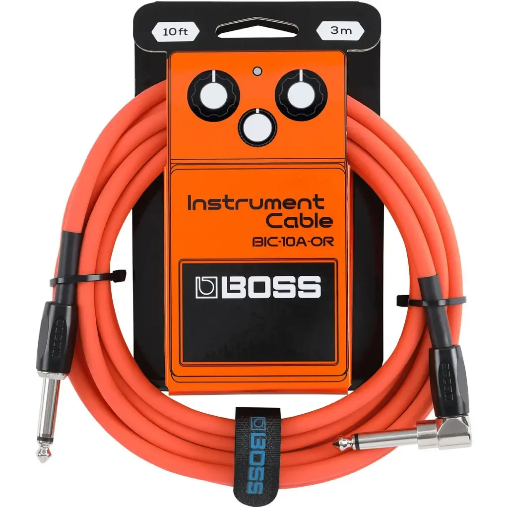 Cable Roland para instrumento color naranja