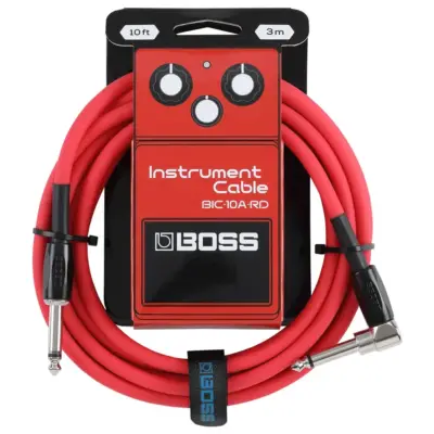 Cable Roland para instrumento color rojo 3 metros