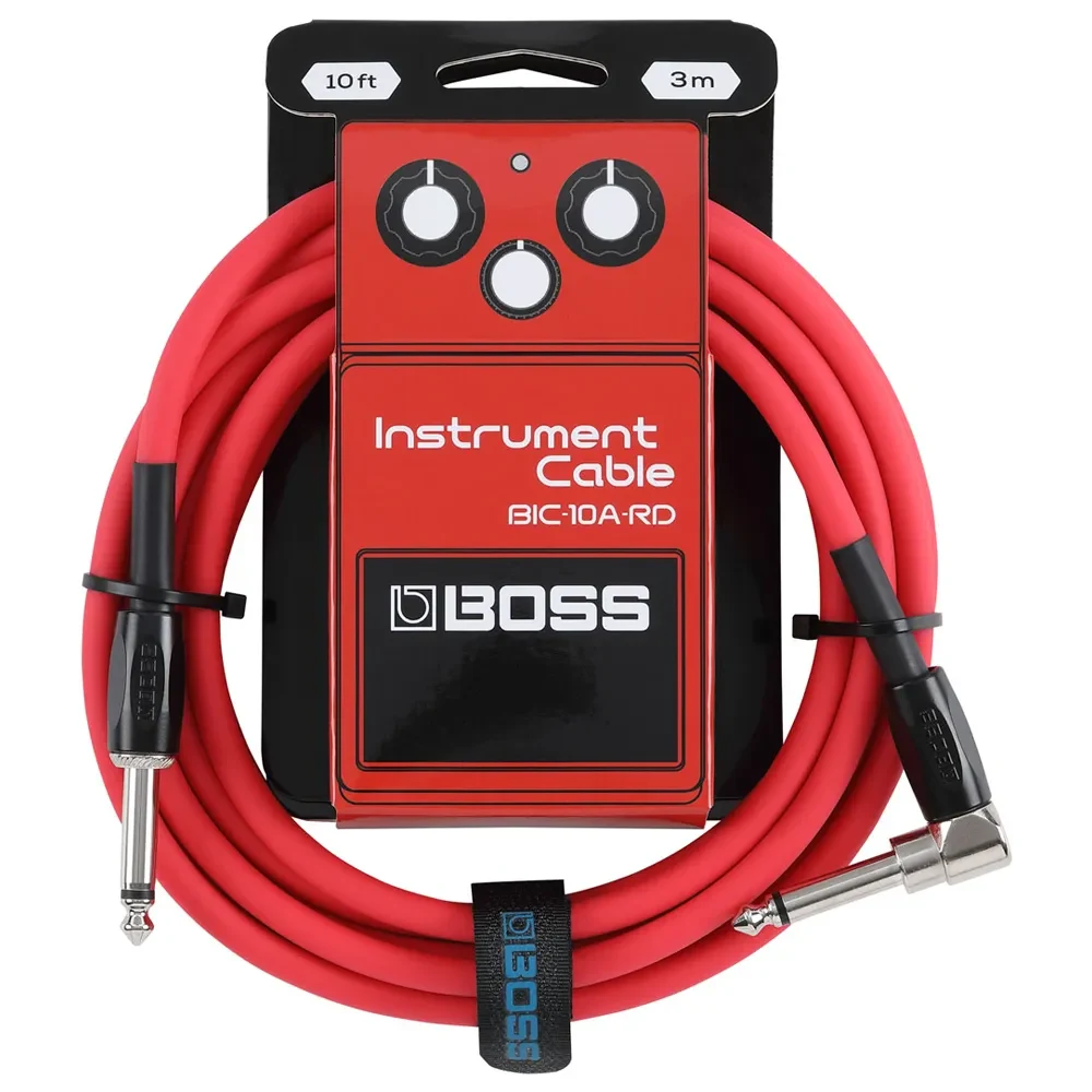 Cable Roland para instrumento color rojo 3 metros
