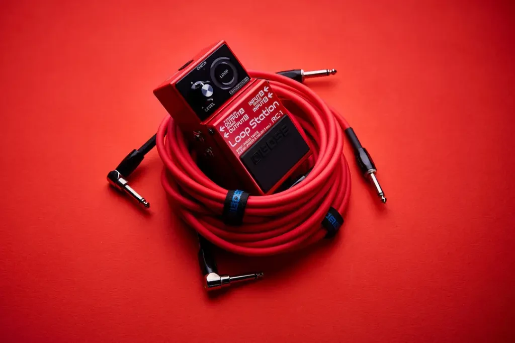 Cable Roland para instrumento color rojo 3 metros - Imagen 3
