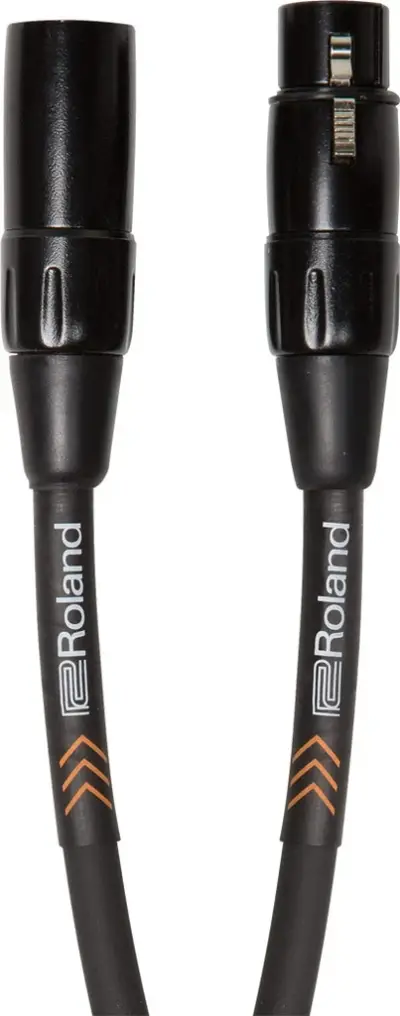 Cable Roland para micrófono XLR negro RMCB15