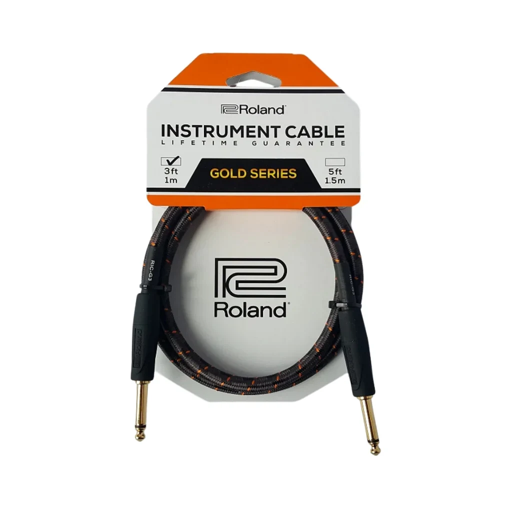 Cable Roland para Instrumento Serie Oro RIC-G3
