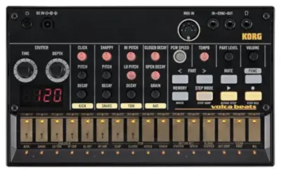 Caja de ritmos analógica portátil Korg Volca Beats