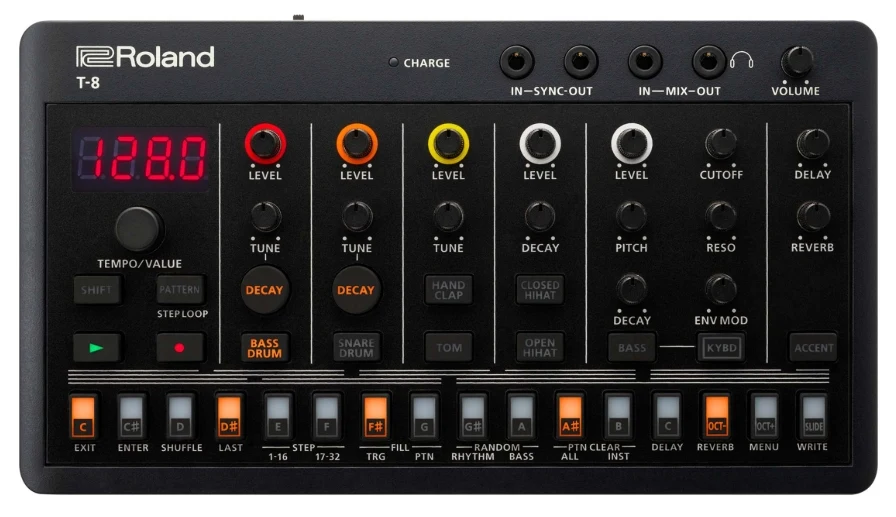Caja de Ritmos Roland Aira Compact Beat Machine T-8