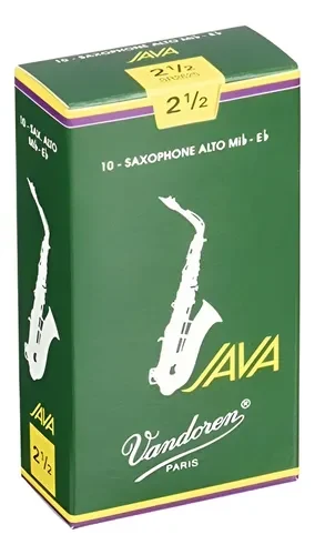 Caña para Saxofón Alto 2 1/2 Vandoren Java