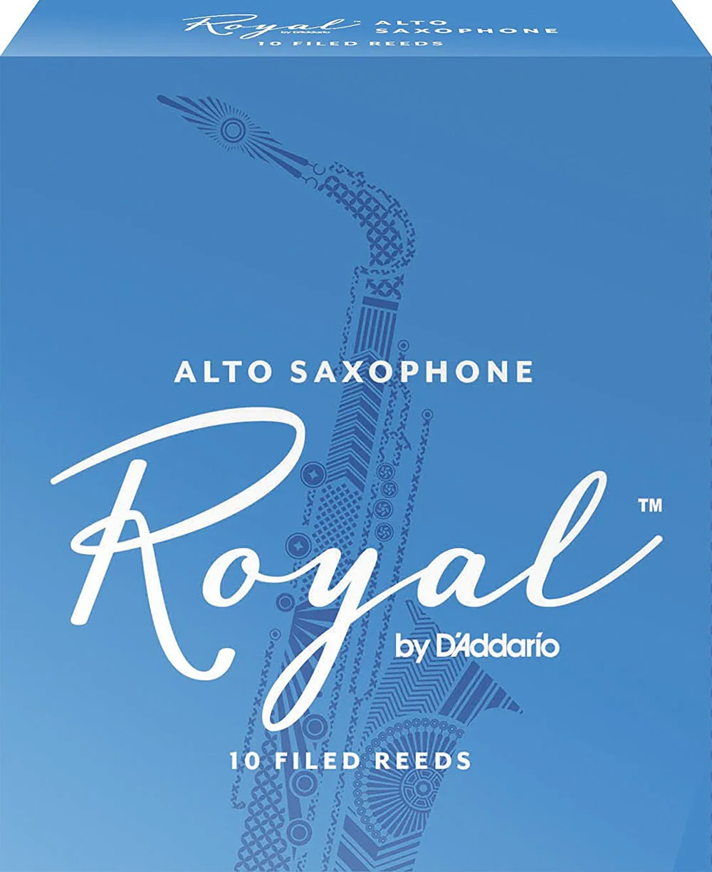Caña Rico Royal para Saxofón Alto de Una Pieza