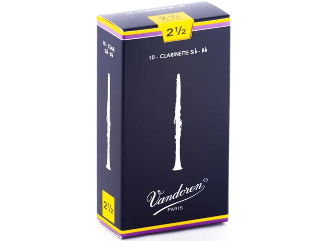 Caña Vandoren para Clarinete Si Bemol 2 1/2