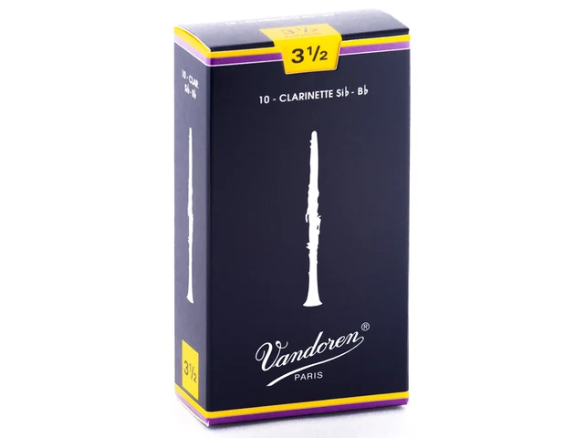 Caña Vandoren para Clarinete Si Bemol 3 1/2
