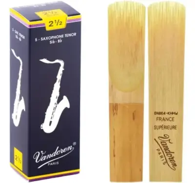 Caña Vandoren para Saxofón Tenor Sib 2 1/2