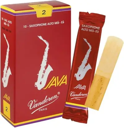 Cañas Vandoren para Saxofón Alto 3 Java Filed Red